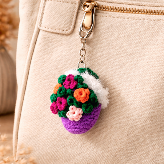 Handcrafted Crochet Assorted Keychains
