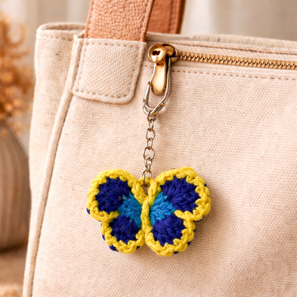 Handcrafted Crochet Assorted Keychains