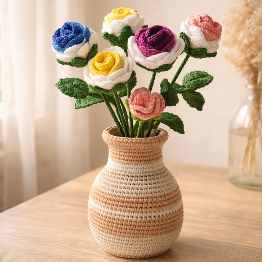 Handcrafted Assorted Flower Bouquet