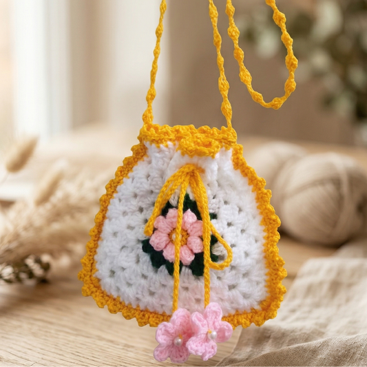 Crochet Mini Sling Bag