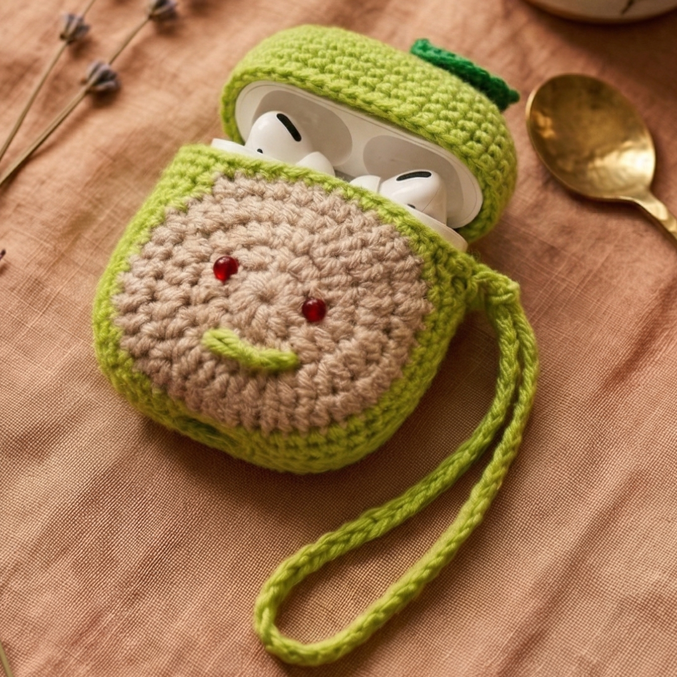 Crochet Apple Airpods Pro Case